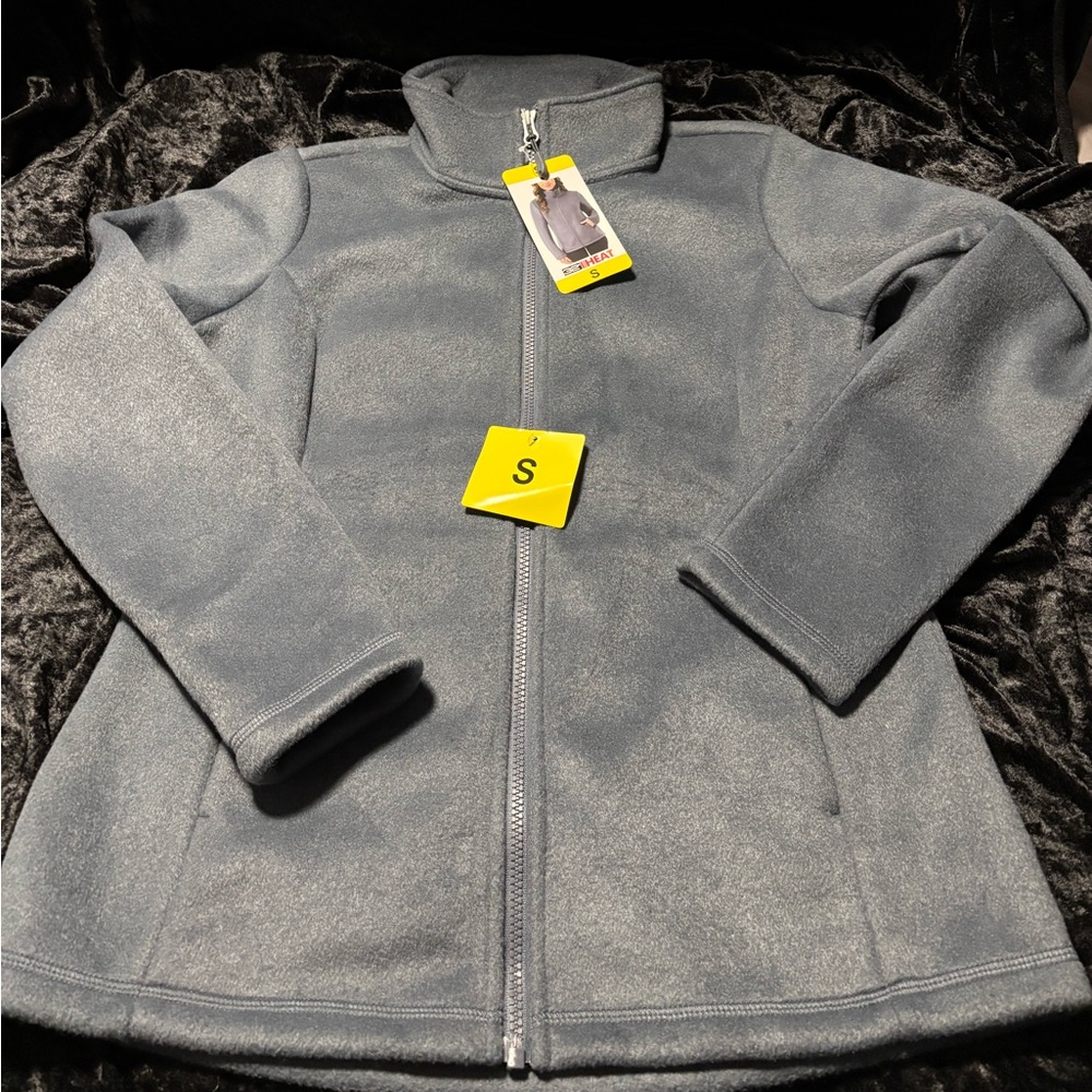 32Heat Blue-Gray Zip-Up Jacket NWT Size Small